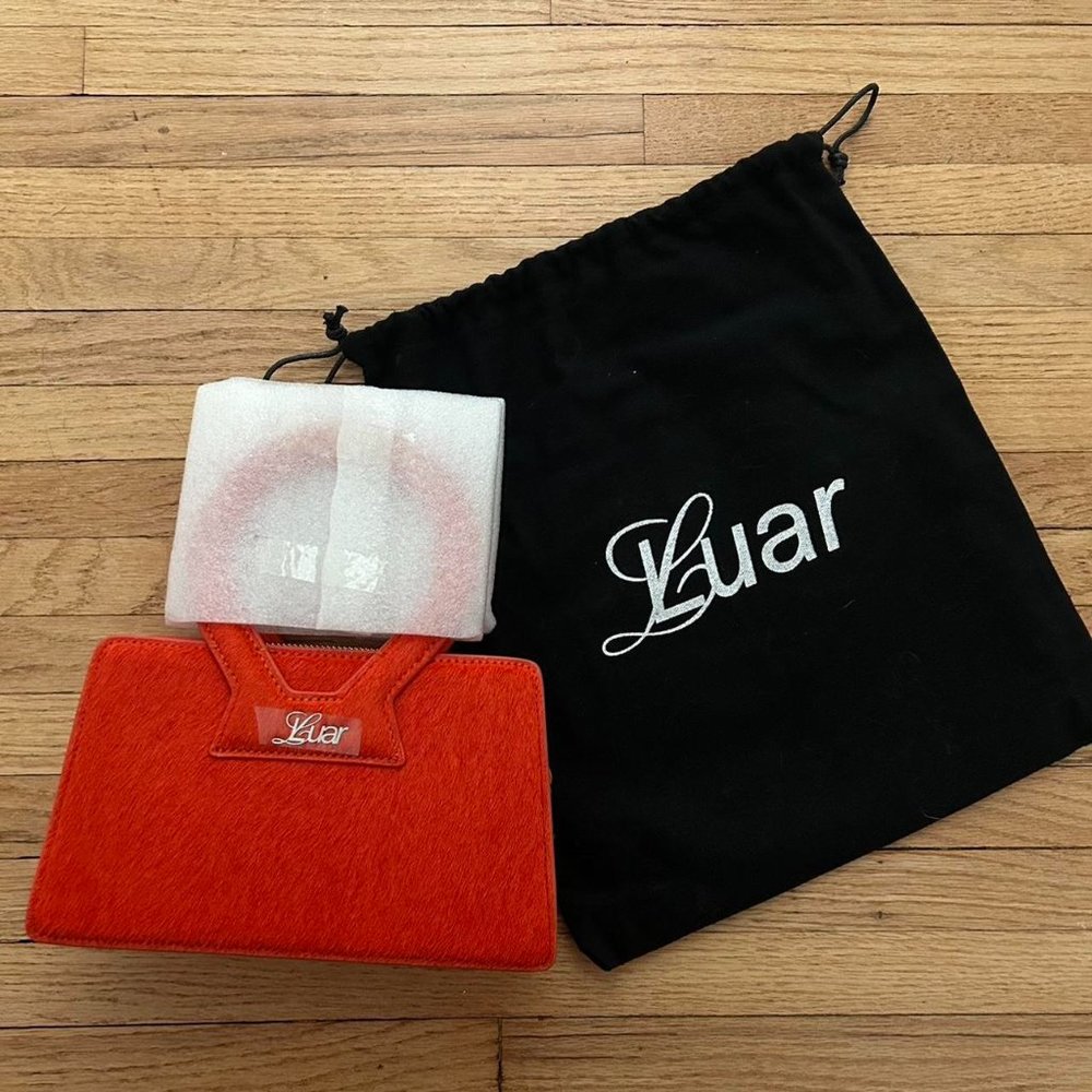 Red Luar handbag